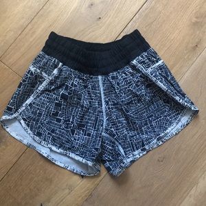 Lululemon track shorts - size 4